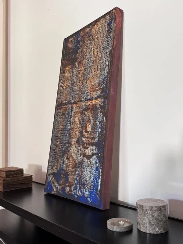 Collaboration Series — painted mycelium with Steven De Blieck