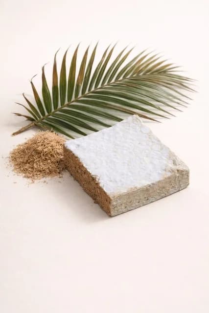 NUMU — palm fibre and mycelium material study