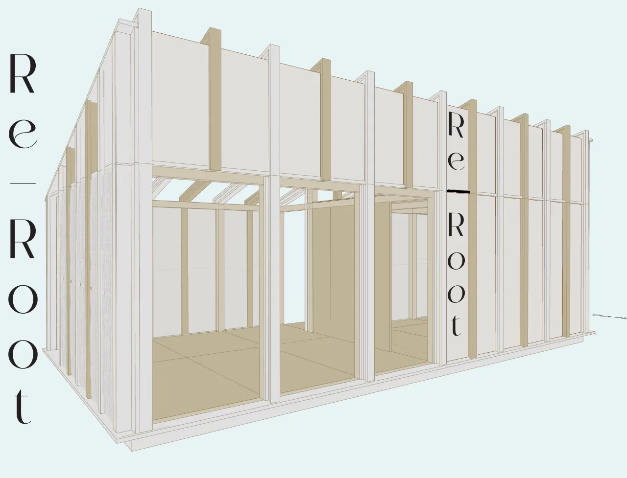 ReRoot — architectural visualisation